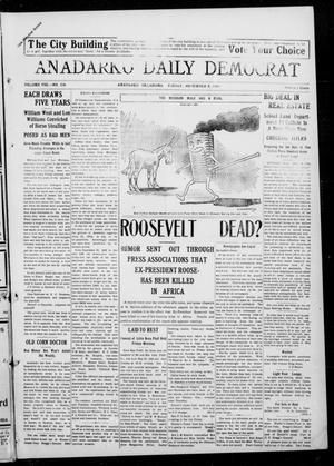 Anadarko Daily Democrat (Anadarko, Okla.), Vol. 8, No. 236, Ed. 1, Friday, November 5, 1909