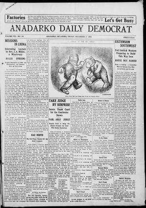 Anadarko Daily Democrat (Anadarko, Okla.), Vol. 8, No. 265, Ed. 1, Friday, December 10, 1909