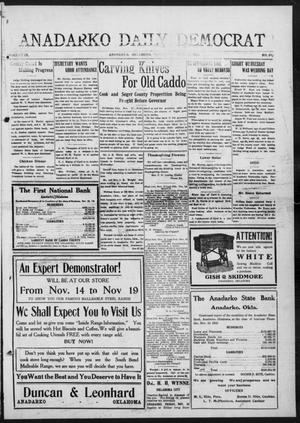 Anadarko Daily Democrat (Anadarko, Okla.), Vol. 9, No. 242, Ed. 1, Thursday, November 17, 1910