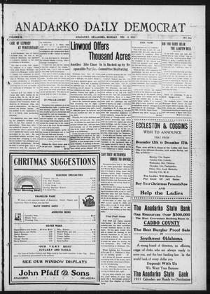 Anadarko Daily Democrat (Anadarko, Okla.), Vol. 9, No. 262, Ed. 1, Monday, December 12, 1910
