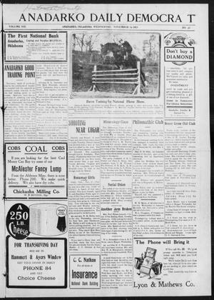 Anadarko Daily Democrat (Anadarko, Okla.), Vol. 13, No. 32, Ed. 1, Wednesday, November 19, 1913