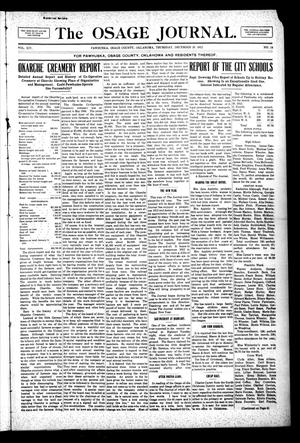 The Osage Journal. (Pawhuska, Okla.), Vol. 14, No. 24, Ed. 1 Thursday, December 26, 1912