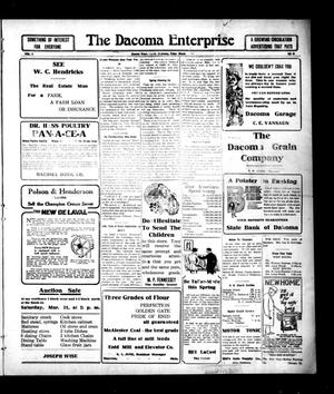 The Dacoma Enterprise (Dacoma, Okla.), Vol. 5, No. 48, Ed. 1 Friday, March 30, 1917