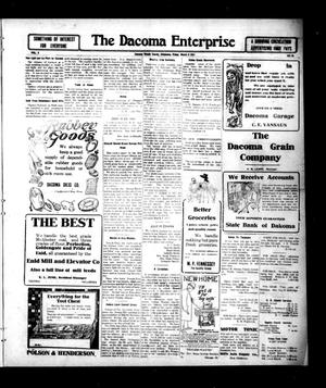 The Dacoma Enterprise (Dacoma, Okla.), Vol. 5, No. 45, Ed. 1 Friday, March 9, 1917