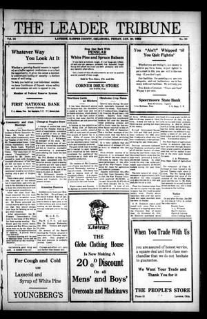 The Leader Tribune (Laverne, Okla.), Vol. 10, No. 30, Ed. 1 Friday, January 20, 1922
