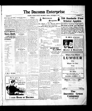 The Dacoma Enterprise (Dacoma, Okla.), Vol. 6, No. 27, Ed. 1 Friday, November 2, 1917