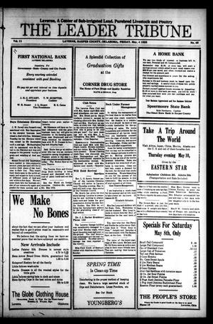 The Leader Tribune (Laverne, Okla.), Vol. 11, No. 46, Ed. 4 Friday, May 4, 1923
