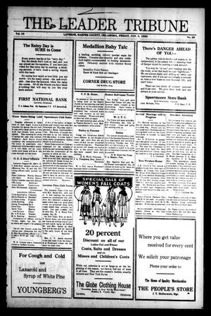 The Leader Tribune (Laverne, Okla.), Vol. 10, No. 28, Ed. 1 Friday, January 6, 1922