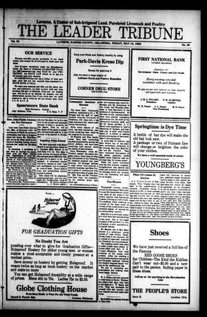 The Leader Tribune (Laverne, Okla.), Vol. 10, No. 46, Ed. 1 Friday, May 12, 1922