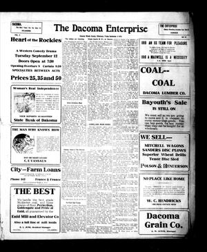 The Dacoma Enterprise (Dacoma, Okla.), Vol. 5, No. 19, Ed. 1 Friday, September 8, 1916