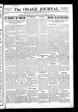 The Osage Journal. (Pawhuska, Okla.), Vol. 14, No. 46, Ed. 1 Thursday, May 8, 1913