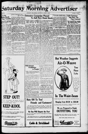Saturday Morning Advertiser (Durant, Okla.), Vol. 6, No. 30, Ed. 1, Saturday, June 14, 1919