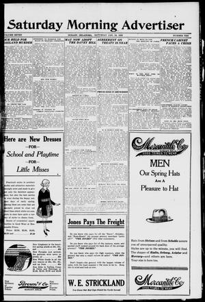 Saturday Morning Advertiser (Durant, Okla.), Vol. 7, No. 10, Ed. 1, Saturday, January 24, 1920