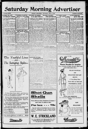Saturday Morning Advertiser (Durant, Okla.), Vol. 7, No. 13, Ed. 1, Saturday, February 14, 1920