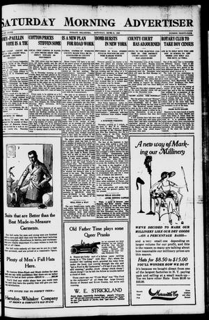 Saturday Morning Advertiser (Durant, Okla.), Vol. 7, No. 34, Ed. 1, Saturday, September 18, 1920