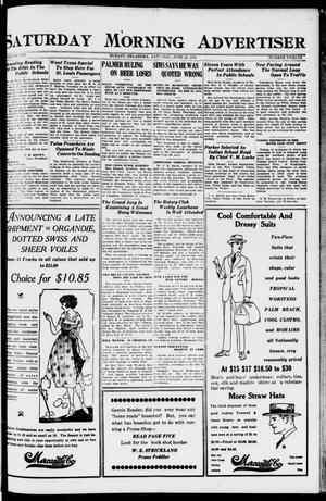 Saturday Morning Advertiser (Durant, Okla.), Vol. 8, No. 12, Ed. 1, Saturday, June 25, 1921