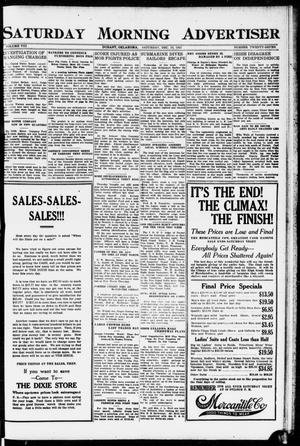 Saturday Morning Advertiser (Durant, Okla.), Vol. 8, No. 27, Ed. 1, Saturday, December 10, 1921