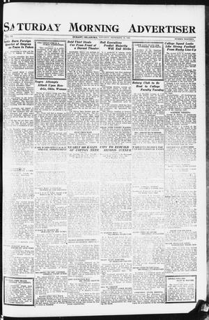 Saturday Morning Advertiser (Durant, Okla.), Vol. 9, No. 13, Ed. 1, Saturday, September 16, 1922