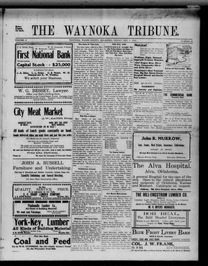 Primary view of object titled 'The Waynoka Tribune. (Waynoka, Okla.), Vol. 3, No. 39, Ed. 1 Friday, November 3, 1911'.