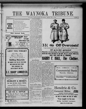 Primary view of object titled 'The Waynoka Tribune. (Waynoka, Okla.), Vol. 2, No. 49, Ed. 1 Friday, February 3, 1911'.