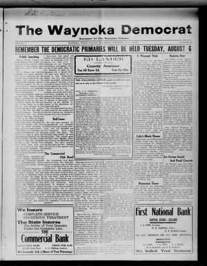 The Waynoka Democrat (Waynoka, Okla.), Vol. 4, No. 26, Ed. 1 Thursday, July 25, 1912