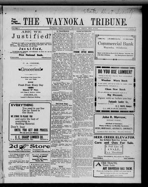 Primary view of object titled 'The Waynoka Tribune. (Waynoka, Okla.), Vol. 2, No. 29, Ed. 1 Friday, September 16, 1910'.