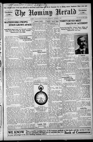 The Hominy Herald (Hominy, Okla.), Vol. 9, No. 49, Ed. 1 Thursday, October 6, 1910