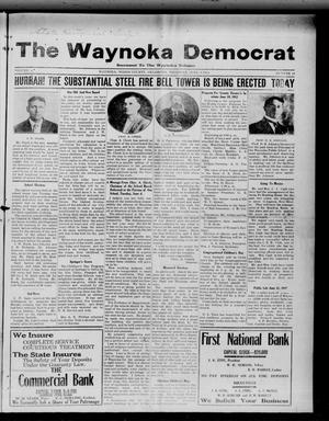 Primary view of object titled 'The Waynoka Democrat (Waynoka, Okla.), Vol. 4, No. 19, Ed. 1 Thursday, June 6, 1912'.
