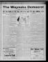 Newspaper: The Waynoka Democrat (Waynoka, Okla.), Vol. 4, No. 28, Ed. 1 Thursday…