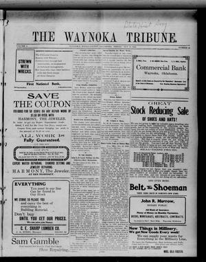 Primary view of object titled 'The Waynoka Tribune. (Waynoka, Okla.), Vol. 2, No. 35, Ed. 1 Friday, October 28, 1910'.
