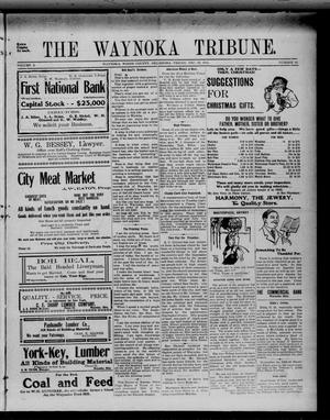 The Waynoka Tribune. (Waynoka, Okla.), Vol. 3, No. 46, Ed. 1 Friday, December 22, 1911
