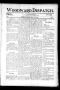 Thumbnail image of item number 1 in: 'Woodward Dispatch. (Woodward, Okla.), Vol. 2, No. 22, Ed. 1 Friday, July 26, 1901'.