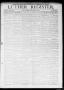 Thumbnail image of item number 1 in: 'Luther Register. (Luther, Okla.), Vol. 17, No. 23, Ed. 1 Friday, December 31, 1915'.