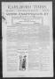 Thumbnail image of item number 1 in: 'Earlboro Times. (Earlboro, Okla.), Vol. 1, No. 22, Ed. 1 Friday, August 5, 1904'.