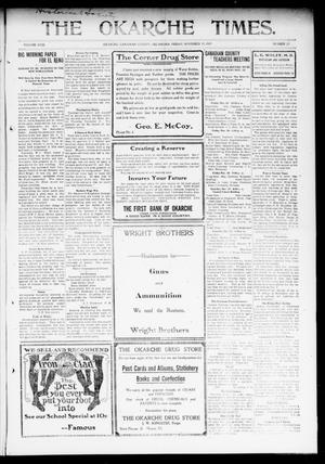 The Okarche Times. (Okarche, Okla.), Vol. 18, No. 29, Ed. 1 Friday, November 19, 1909
