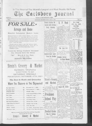 The Earlsboro Journal (Earlsboro, Okla.), Vol. 4, No. 47, Ed. 1 Friday, September 26, 1930