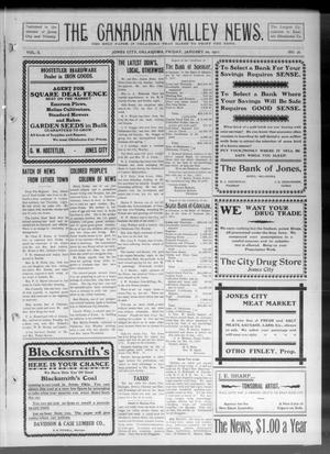 The Canadian Valley News. (Jones City, Okla.), Vol. 10, No. 36, Ed. 2 Friday, January 20, 1911