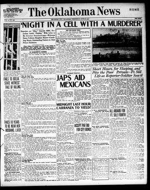 Primary view of object titled 'The Oklahoma News (Oklahoma City, Okla.), Vol. 10, No. 232, Ed. 1 Wednesday, June 28, 1916'.