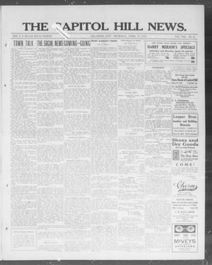 The Capitol Hill News. (Oklahoma City, Okla.), Vol. 8, No. 31, Ed. 1 Thursday, April 17, 1913