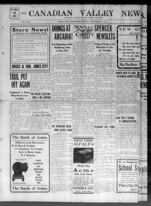 The Canadian Valley News. (Jones City, Okla.), Vol. 13, No. 23, Ed. 1 Friday, October 17, 1913