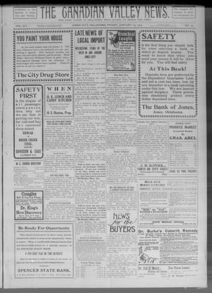 The Canadian Valley News. (Jones City, Okla.), Vol. 14, No. 39, Ed. 1 Friday, January 29, 1915