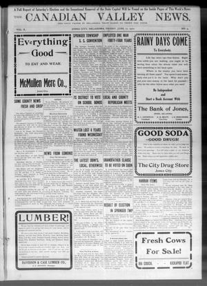 The Canadian Valley News. (Jones City, Okla.), Vol. 10, No. 5, Ed. 1 Friday, June 17, 1910