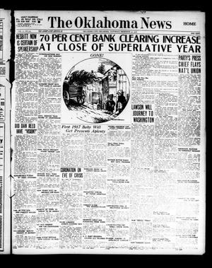 The Oklahoma News (Oklahoma City, Okla.), Vol. 11, No. 79, Ed. 1 Saturday, December 30, 1916