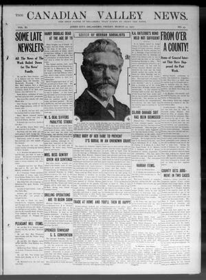 The Canadian Valley News. (Jones City, Okla.), Vol. 11, No. 45, Ed. 1 Friday, March 22, 1912