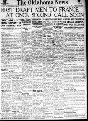 The Oklahoma News (Oklahoma City, Okla.), Vol. 12, No. 141, Ed. 1 Tuesday, March 12, 1918