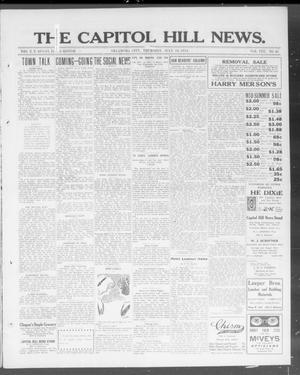 Primary view of object titled 'The Capitol Hill News. (Oklahoma City, Okla.), Vol. 8, No. 43, Ed. 1 Thursday, July 10, 1913'.