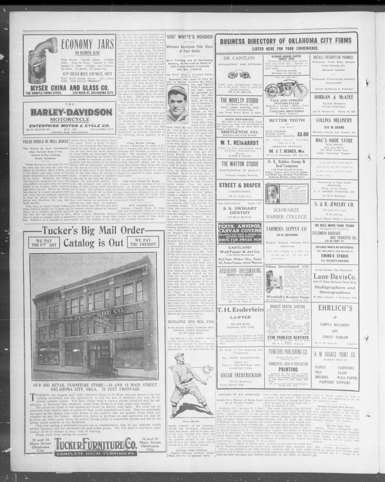 The Capitol Hill News. (Oklahoma City, Okla.), Vol. 8, No. 43, Ed. 1 Thursday, July 10, 1913
                                                
                                                    [Sequence #]: 2 of 8
                                                
