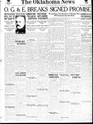 The Oklahoma News (Oklahoma City, Okla.), Vol. 12, No. 110, Ed. 1 Monday, February 4, 1918