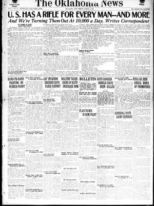 Primary view of object titled 'The Oklahoma News (Oklahoma City, Okla.), Vol. 12, No. 132, Ed. 1 Friday, March 1, 1918'.