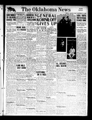 The Oklahoma News (Oklahoma City, Okla.), Vol. 11, No. 302, Ed. 1 Thursday, September 13, 1917